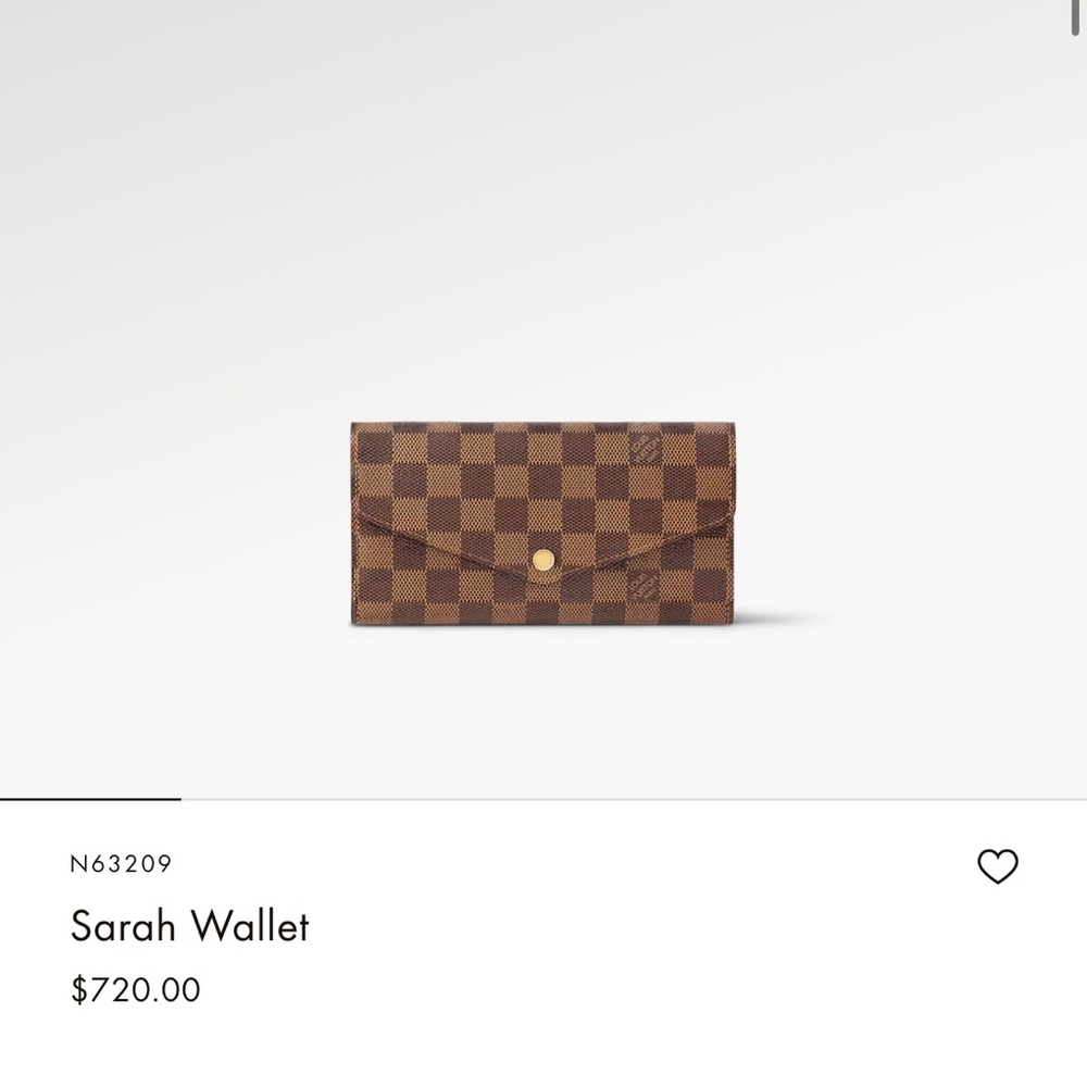 LV Sarah Wallet